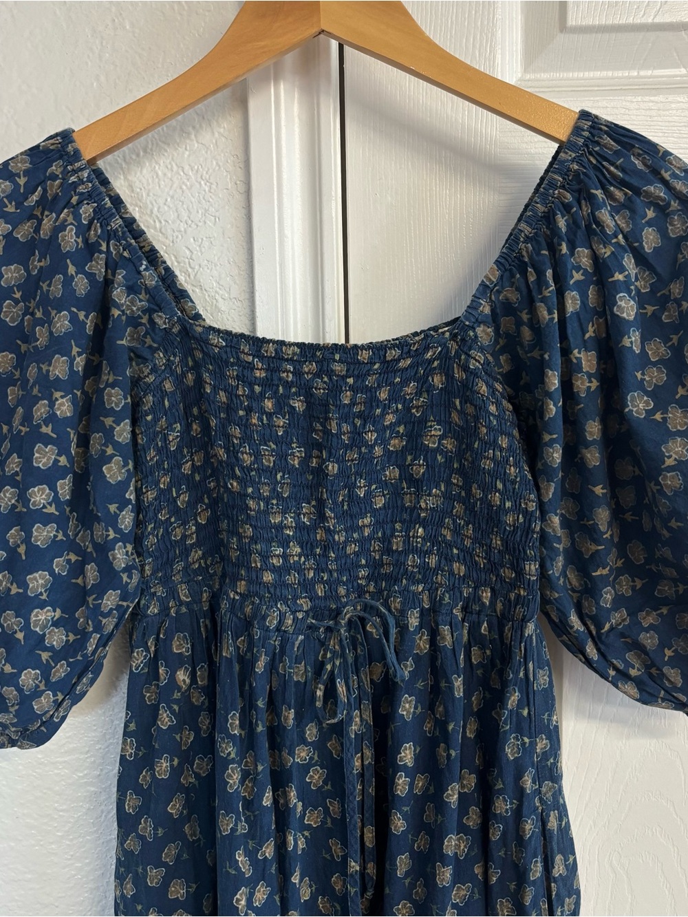 Christy Dawn Katrina Dress in Navy Poppy Size S - Picture 3 of 6